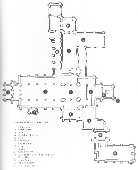 Cathedral Ground Plan.