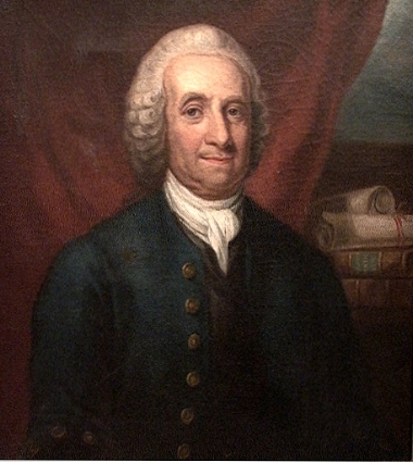 Portrait of Emanuel Swedenborg by unknown artist